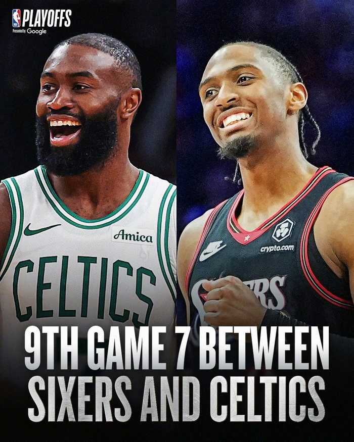 凯尔特人与76人抢七大战在即，创NBA历史最多抢七对决纪录
